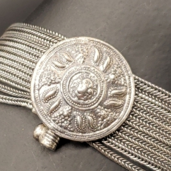 *Vintage Byzantine Style 925 Bracelet - Picture 4 of 10